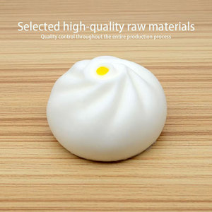 Jincan 6cm Soft Bun Pu Slow Rebound Simulation Food Decompression Pinch Toy Unisex for Kids and Adults - Product Image 6