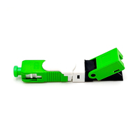 Connecteur rapide à fibre optique ESC250D SC APC UPC, connecteur rapide à trois anneaux en céramique, faible perte <0,3 dB, réutilisable, FTTH sans outil