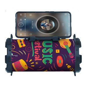 HF19 <strong>Mini</strong> <strong>Dj</strong> Sound Wooden <strong>Speaker</strong> Portable Outdoor Wireless Sound Box With Led Light Barrel Bluetooh <strong>Speaker</strong> 4 Inch Subwoofer - Product Image 1