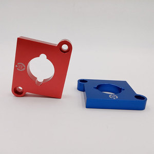 Piezas de fresado de aluminio de mecanizado CNC personalizadas para conectores, prototipo de automatización, pintura anodizada, fabricación de alta precisión - Product Image 3