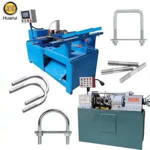 High Accuracy U Bolt Pipe Clamp Machine Automatic U Bolts Production Line