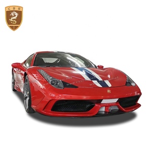 Estilo especial de fibra de vidrio Material parachoques delantero cuerpo Kit adecuado para <span class=keywords><strong>Ferrari</strong></span> <span class=keywords><strong>458</strong></span> <span class=keywords><strong>Italia</strong></span> Hood - Product Image 5