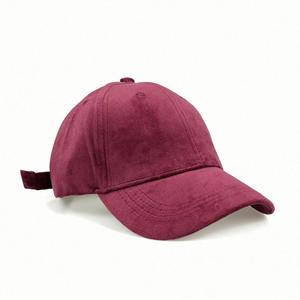 New Design Sporty Dobby Hand Embroidery Velvet Solid Color Outdoor Warm <b>Hat</b> - Product Image 3