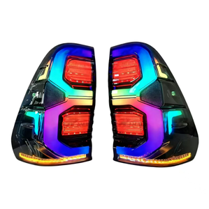 Nuevas Luces Traseras LED XMAXVISION 2016-2023 para Hilux Revo, RGB y Lentes Transparentes Ahumadas, Juego Completo Plug and Play - Product Image 1