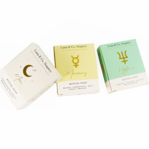 Chất lượng cao OEM sản phẩm bao bì hộp Thẻ trắng giấy vàng lá in ấn tùy chỉnh xà phòng Hộp bao bì - Product Image 3