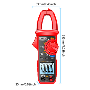 Medible DCV ACV ACA Ohm Capacitancia Hz Diodos Continuidad 3999 Dígitos Pinza amperimétrica digital Multímetro con detección NCV - Product Image 4