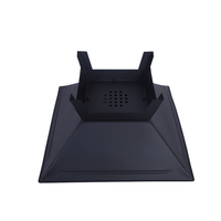 Brasero d'extérieur portable en métal pour camping, design moderne, mobilier d'extérieur