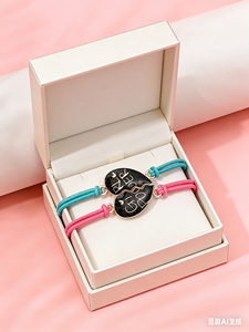 Bracelet thermosensible à changement <span class=keywords><strong>de</strong></span> couleur avec aimant pour enfants, bijoux d'humeur, cadeau pour la fête des enfants - Product Image 3