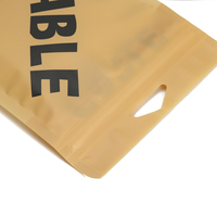 Sac d'emballage pour accessoires mobiles en papier kraft, pochette suspendue pour accessoires de téléphone, emballage universel pour produits 3C, sac d'emballage en papier kraft