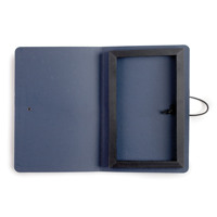 Porte-documents Bosco, porte-lettres, autres supports bleus au design minimaliste, pour usage au bureau, modèle Espagne 66848