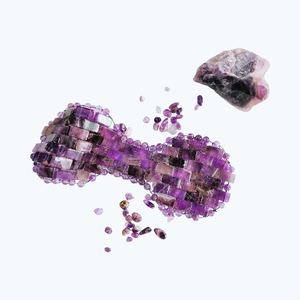 Piedra Preciosa de Amatista al por Mayor para el Cuidado de la Piel, Herramienta de Belleza para Masaje Ocular - Product Image 1