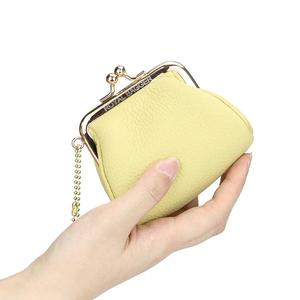 Monederos AndoBag con Patrón de Litchi para Mujeres y Niñas, Bolsa de Almacenamiento de Llaves con Cierre de Beso en Color Sólido, Monedero Casual para Monedas 1685 - Product Image 4