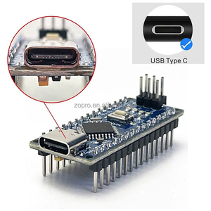 Tipo-c/Micro Interfaz Nano V3.0 CH340 Versión mejorada Atmega328P para A-rduinoDevelopment Board - Product Image 3