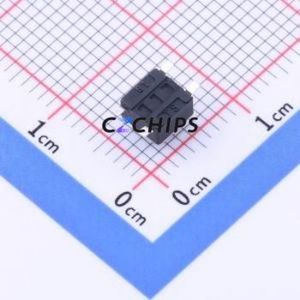 YTS-C015-2D Tactile <b>Switch</b> SMD <b>Switch</b> Single Pole Single Throw Round Button 2.6N Vertical Mount - Product Image 2