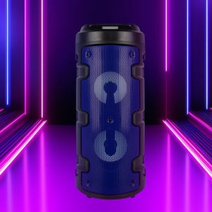 nouveau double 4 pouces stéréo woofer karaoké haut-parleur lumière rvb HIFI basse sans fil bleu dent <span class=keywords><strong>tour</strong></span> extérieur fête hau - Product Image 2