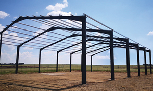 Bâtiments à structure en acier à <span class=keywords><strong>portail</strong></span> rigide de 36 mètres de portée, portes coulissantes, garantie d'un an, conception traditionnelle, ateliers, halls - Product Image 6