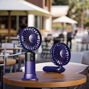 Ventilador de Mano Portátil Mini USB Recargable, Diseño Plegable, Cinco Velocidades, para Ventilación de Autos al Aire Libre y Uso Doméstico - Product Image 1