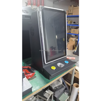 Console de jeu de bureau en gros d'usine, écran tactile 23,6 pouces, console de jeu avec éclairage LED, construction métallique, anglais/espagnol