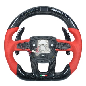 Volante Deportivo de Fibra de Carbono LED para Lamborghini Huracán, Gallardo, Urus y Aventador - Product Image 1