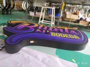 BRANDNEWSIGN Custom UL Certified Light Box Custom Shape Logo <strong>Sign</strong> Made Outdoor Business <strong>Sign</strong> - Product Image 5