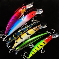 Leurre Minnow Artificiel Rigide SPEARHEAD RYUKI 110S de 110 mm et 21 g, à Coulée Lourde, pour Pêche au Bar, au Brochet et en Eau de Mer