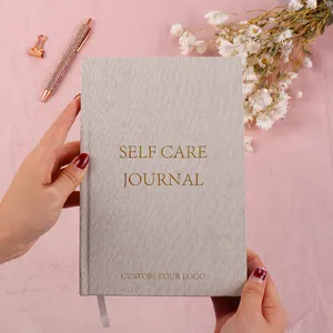 Wellness Journal 365 Days Restore and Recharge My Daily Self Care Journal with Gilded Edges