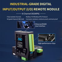 Módulo PLC con Interruptor de Salida Remota RS485, Placa MOSFET de Salida Digital de 8 Canales Ethernet Modbus TCP