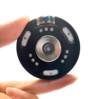 Huayunxin HW50S 50mm 32ohm 120db 100mw pilote dynamique pour écouteurs peek titanium plaqué diaphragme intra-auriculaire haut-parleur HIFI