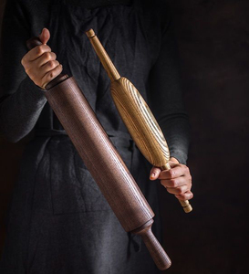 Rouleau à pâtisserie en bois OEM 2026, petit modèle pour enfants, rouleau à pâtisserie en bois personnalisé pour l'Aïd, rouleau à pâtisserie <span class=keywords><strong>Jua</strong></span> pour plats asiatiques traditionnels - Product Image 6