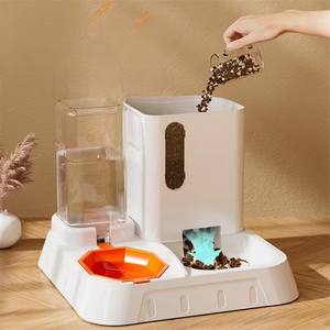 Prix d'usine Mangeoire automatique pour animaux de compagnie et distributeur d'eau Système d'auto-alimentation par gravité pour petits chats et chiens de taille moyenne OEM ODM - Product Image 5