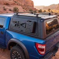 Capot de benne de camion en aluminium robuste, imperméable et verrouillable pour Toyota Tacoma, Ford F150, Isuzu Dmax Pickup