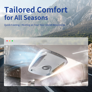 Vente en gros usine GREE Climatiseur <span class=keywords><strong>de</strong></span> toit R32 220V 9000-12000 BTU pour climatisation et chauffage <span class=keywords><strong>de</strong></span> VR, camping-car, caravane, fourgonnette, camion OEM ODM - Product Image 4