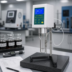 Viscosímetro Rotacional Digital Premium <span class=keywords><strong>SNB</strong></span> 1, Medidor de Viscosidad de Precisión con Pantalla LCD Retroiluminada Multiparámetro - Product Image 2