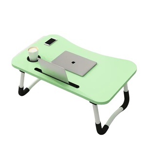 Cama y mesa integradas Escritorio de computadora portátil perezoso plegable simple para el hogar Dormitorio Puesto de computadora pequeño - Product Image 4