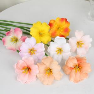 Fleur artificielle en PU, modèle Tulip Leaf Free, avec grande ouverture à rabat, pour décoration intérieure, arrière-plan de mariage et bouquet de mariée - Product Image 1