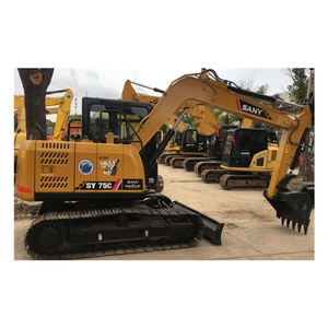 รถขุดมือสอง SANY 75 น้ำหนัก 7 ตัน ผลิตในจีน ใช้งานน้อย สภาพสมบูรณ์ ราคาดีที่สุดสำหรับขาย - Product Image 1