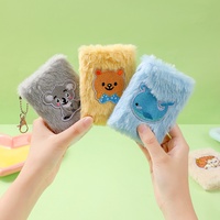 Mini Cuadernos Escolares con Dibujos Animados GF para Niños, Cuadernos Kawaii para Niñas, Blocs de Notas de Bolsillo, Lindos Blocs de Notas con Llavero