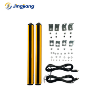 Sensor de seguridad TCB de 0.01s con rejilla, barrera infrarroja universal NPN PNP para protección de seguridad en maquinaria de impresión