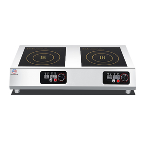 Placa de Inducción Comercial Impermeable de 3500W con Doble Quemador para Cocina y Hotel con Alta Potencia - Product Image 1
