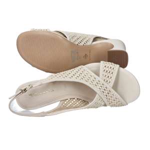 รองเท้าส้นสูงผู้หญิง Tamaris สีครีม ส้นสูง 7 ซม. ไซส์ 40 - Product Image 6