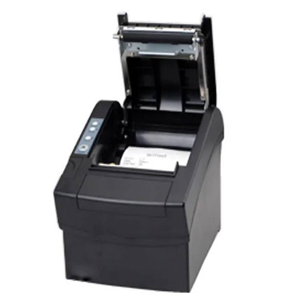 Máquina de facturación de sistema POS negro de 80mm impresora de facturación de alta calidad Serial + USB + LAN para impresora de recibos térmica surpmarket