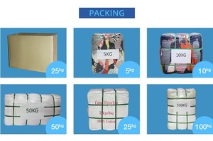 Riciclaggio di prodotti tessili di cotone di alta 100% stracci di cotone bianco stracci lenzuolo di cotone bianco stracci di cotone per la pulizia industriale - Product Image 6