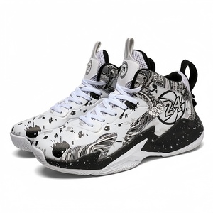 Chaussures <span class=keywords><strong>de</strong></span> sport confortables pour hommes, chaussures <span class=keywords><strong>de</strong></span> <span class=keywords><strong>basket</strong></span>-ball à tige haute pratiques pour l'intérieur et l'extérieur, adaptées à l'automne, à l'été et à l'hiver - Product Image 2