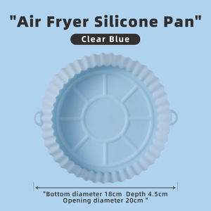 Panela de silicone para fritadeira à ar, conjunto de bandeja descartável para fritadeira à ar, resistente a alta temperatura - Product Image 5