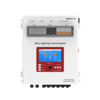 Système de Contrôle d'Éclairage pour Étable à Vaches IP54, Éclairage Automatique, Prise en Charge de la Programmation DIY