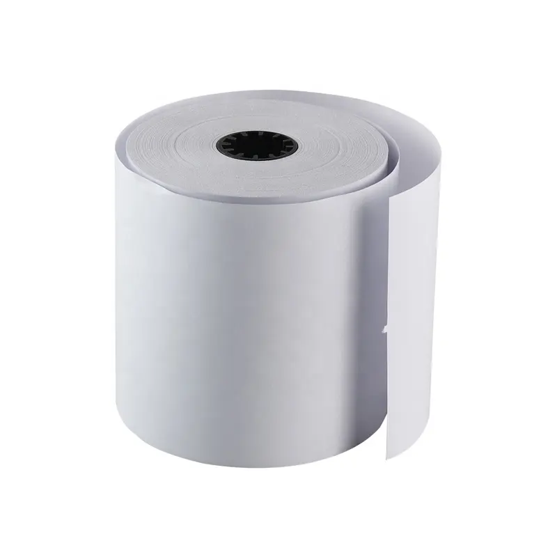 OEM Logo BPA ücretsiz termal kadar Rolls 80x70mm termal POS kağıdı rulo üreticisi