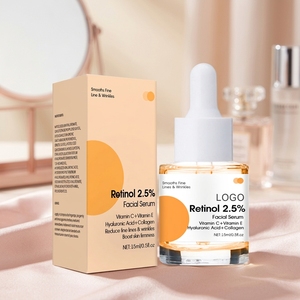 Siero Viso al Retinolo con Etichetta Privata OEM ODM, Marchio Personalizzato, Vitamina C, Vitamina E, Rassodante e Idratante per la Cura del Viso - Product Image 2