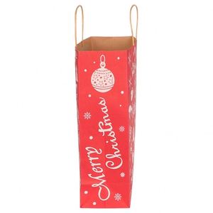Bolsa de Regalo Grande de Papel Kraft Reciclado con Asa para Fiestas de Navidad, Cumpleaños, Compras, Bolsa de Papel de Primera Calidad - Product Image 4
