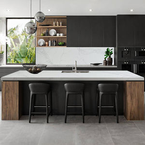 Calacata folhas de pedra mármore sólido, aparência de mármore falso pedra para balcão de cozinha - Product Image 2