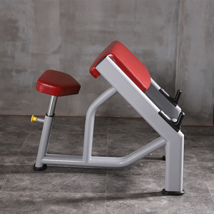 <span class=keywords><strong>Banc</strong></span> de musculation en métal réglable commercial avec rangement pour les curls de prédicateur, les biceps, les haltères, l'entraînement des <span class=keywords><strong>triceps</strong></span> - Utilisation en intérieur - Product Image 5